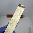 Vintage Keuffel   Esser K e Deci Lon 10 Slide Rule 4081-3 W  Leather Case Usa