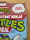 Vintage Tmnt Teenage Mutant Ninja Turtles Cereal Box Sales Sample Promo 1989