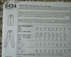 1987 Simplicity Pattern 8434 Misses  Pants   Semi-fitted Jacket Sz 6-8-10 Uncut
