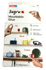 Sugru Tesa - Moldable Super Glue  All Purpose Craft Glue   Black  Grey  White