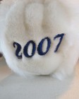 Dan Dee Plush White Snowflake Teddy blue Outfit 2007