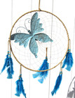 Native American Made Dream Catcher  Butterfly Dreamcatcher  Coa  14 X 14   50