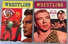 Lot Of 2 Vintage Wrestling Magazines Jun jul  4-5 1951 Don Eagle - Mike Mazurki