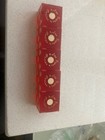 Vintage Las Vegas  Casino Las Vegas Dice Red Stick Of 5 Dice   240