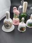 Vintage Souvenir Bells Lot Porcelain Ceramic You Pick State Destination City