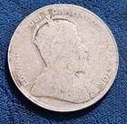 1902-h Canada 25 Cents Silver  Coin - King Edward Vii    km  11 