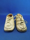 Vintage Leather Baby Toddler Shoes W  Cloth Inserts