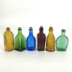 Vintage Wheaton Bitters Miniature Bottles Lot Of 6 Colorful 3  Tall 001