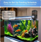 Automatic Fish Feeder For Aquarium - 320ml Unique Mechanical Design Food Dispens