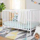 4-1 Convertible Crib Baby Bed Toddler Transitional Sleeping Daybed Nursery