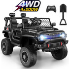 24v Kids Ride On Car W  Remote Control 20  Spacious Seat Electric Suv Gift Toy