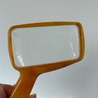 Bausch   Lomb Magnifying Glass Vintage Butterscotch Marbled Handheld Reader
