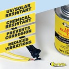 Star Brite Liquid Electrical Tape black Vinyl Coating  4oz Can Applicator Brush 
