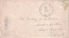 1882 West Macedon  New York Octagonal Cancel On Cover Fr Richmond Nh  Scarce Dpo