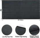 3 x6  Front Door Mat Commercial Floor Mat Entrance Carpet Mat With Rubber Border