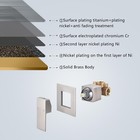 Bathroom Bathtub Tub Faucet Waterfall Wall Mount Single Handle Tub Filler