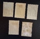 Portugal Angola 1921-26 Ceres Sc  156 157 158e 158h 159a Mint used Hinge Remnant