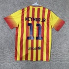 Fc Barcelona Neymar Jr Nike Jersey Mens Xl Yellow Football Kit Shirt Soccer