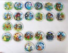 22 Disney Collection Alphabet Mini Plates W  Disney Characters C595