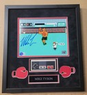 Mike Tyson Autographed Framed 8x10 Photo Punch-out  W  Controller Beckett Coa