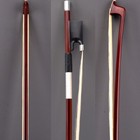 Master Antique Ironwood Octagonai Violin Bow 4 4 Ebony No Eye Frog Silver Stiff