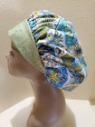 Medallion Tiles Women s Bouffant Surgical Scrub Hat cap Handmade