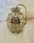 White House Easter Egg 2016 - 24kt Gold Plated Filigree Lattice Design  no Box 