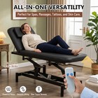Heavy Duty Black Electrical Massage Table Facial Bed Tattoo Beauty Spa W  remote