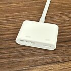 Apple Oem Lightning To Hdmi Digital Av Adapter A1438 Md826am a Euc Free Shipping