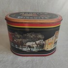 Arnott   s Famous Biscuits Vintage Oval Tin Horse Cart