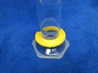 Kimble Kimax Graduated Cylinder 500ml Glass Class B Single Blue Bumper 20025