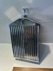Vtg Rolls Royce Radiator Chrome Flask Decanter Made England Classic Stable Ltd