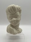 Vtg Lady Head Vase Planter Glamour Girl Betty Grable Beige