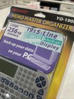 Vintage Sealed Sharp Yo-190p Memo Master Organizer A Personal Digital Assistant