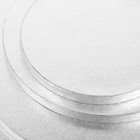 Sturdy Silver Cake Display Base Board Ideal For Birthday Wedding And Baking Use