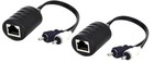 2-channel Composite Rca Video Extender Over Cat5 Cat5e Cat6 Cable    max 250ft