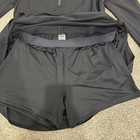 Nwt Calia Women   s Golf Long Sleeve Mock Dress With Shorts Pure Black Size Xxl