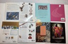 Lot Of 8 Bead-working   Jewelry Making Instruction Books Beadwork Crystals