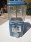 Vintage Old Oak Acorn 1 Cent Speckle Paint Gumballs Vending Machine Original