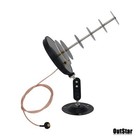 2 4g Wave Circular Yagi Directional Antenna Wifi Signal Amplifier Optimized
