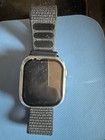 Apple Series 10 Smart Watch 42mm Silver Aluminum Case Black Nylon Band Touch Sc   