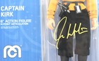 William Shatner Autographed Star Trek 8  Action Figure - Beckett W Holo  yellow