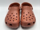 Crocs Men Size 12 Classic Clogs Rust Brown 10001-862 - Brand New 