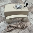 Vintage Western Electric 554 Rotary Wall Phone Peach   Clean Usa Untested