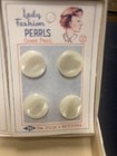 Vintage Lady Fashion Ocean Pearl Buttons 5 Boxes 240 Nos Japan Size 28