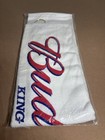 Vintage Budweiser King Of Beers Golf Towel Bud Light Tees Divot Repair Tool Lot
