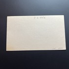 Monroe Mitchell Signed Index Card