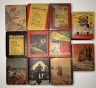 Lot Of 11 Vintage Spy mystery Big Little Books