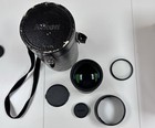 Vintage Nikon Mount 35mm Lens Lot  2 Nikkor   1 Tamron W  Extras