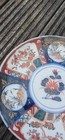 Large Antique Japanese Imari Plate 25 Cm Across Hand Painted